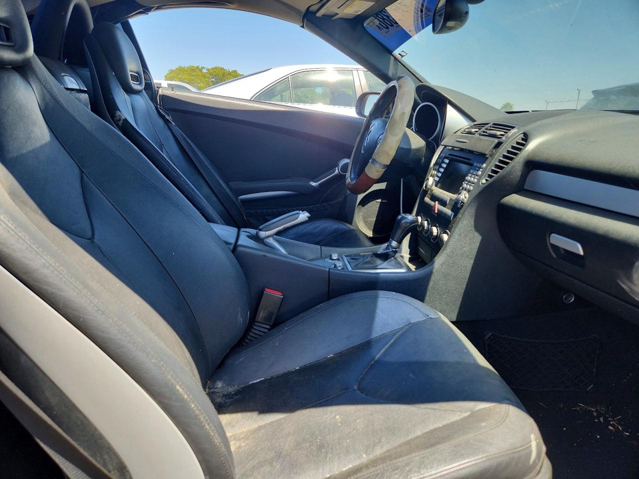 2008 Mercedes-benz Slk 350 Blue vin: WDBWK56F78F176483