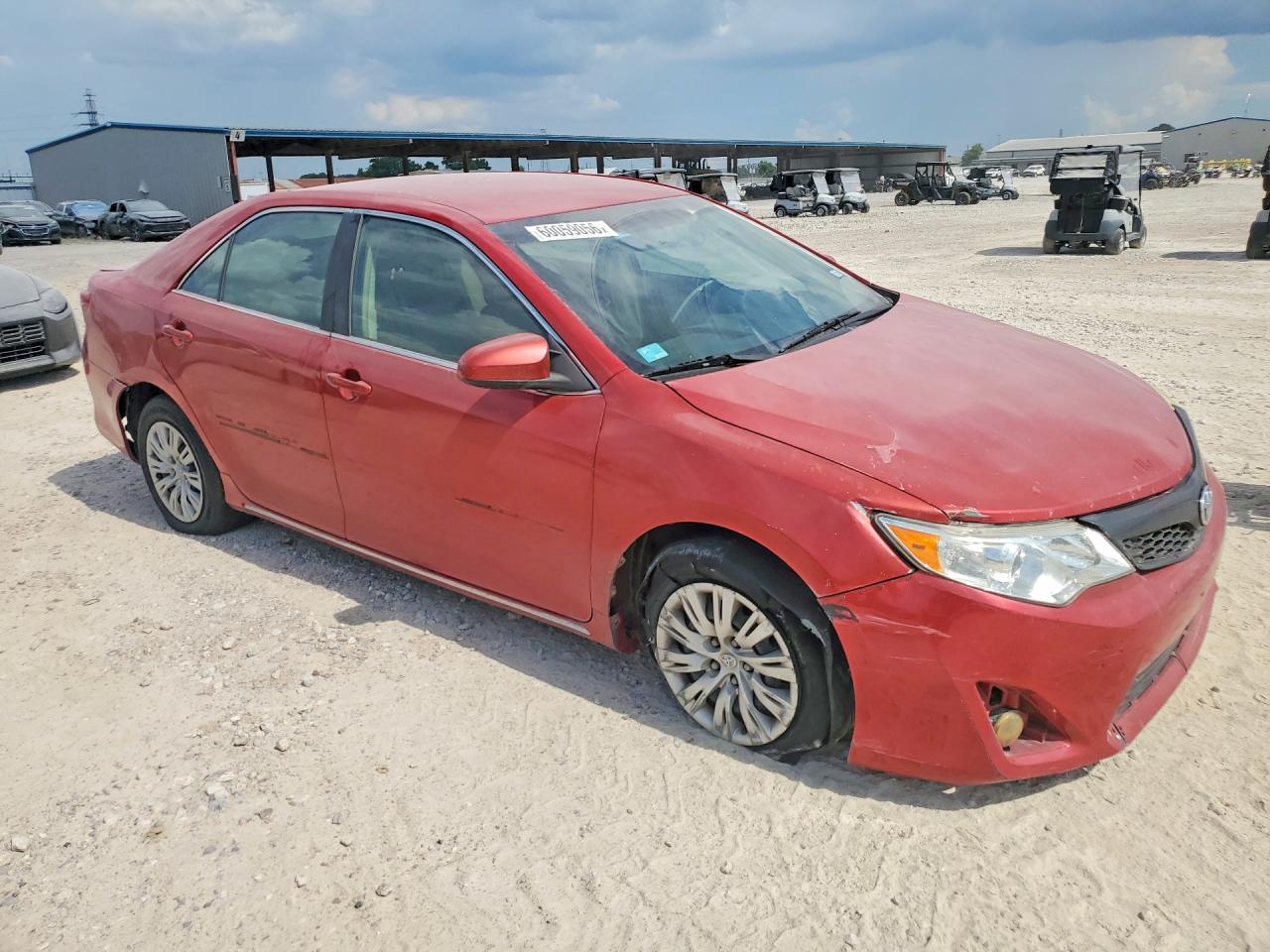 2012 Toyota Camry Le Red vin: 4T4BF1FK7CR270704