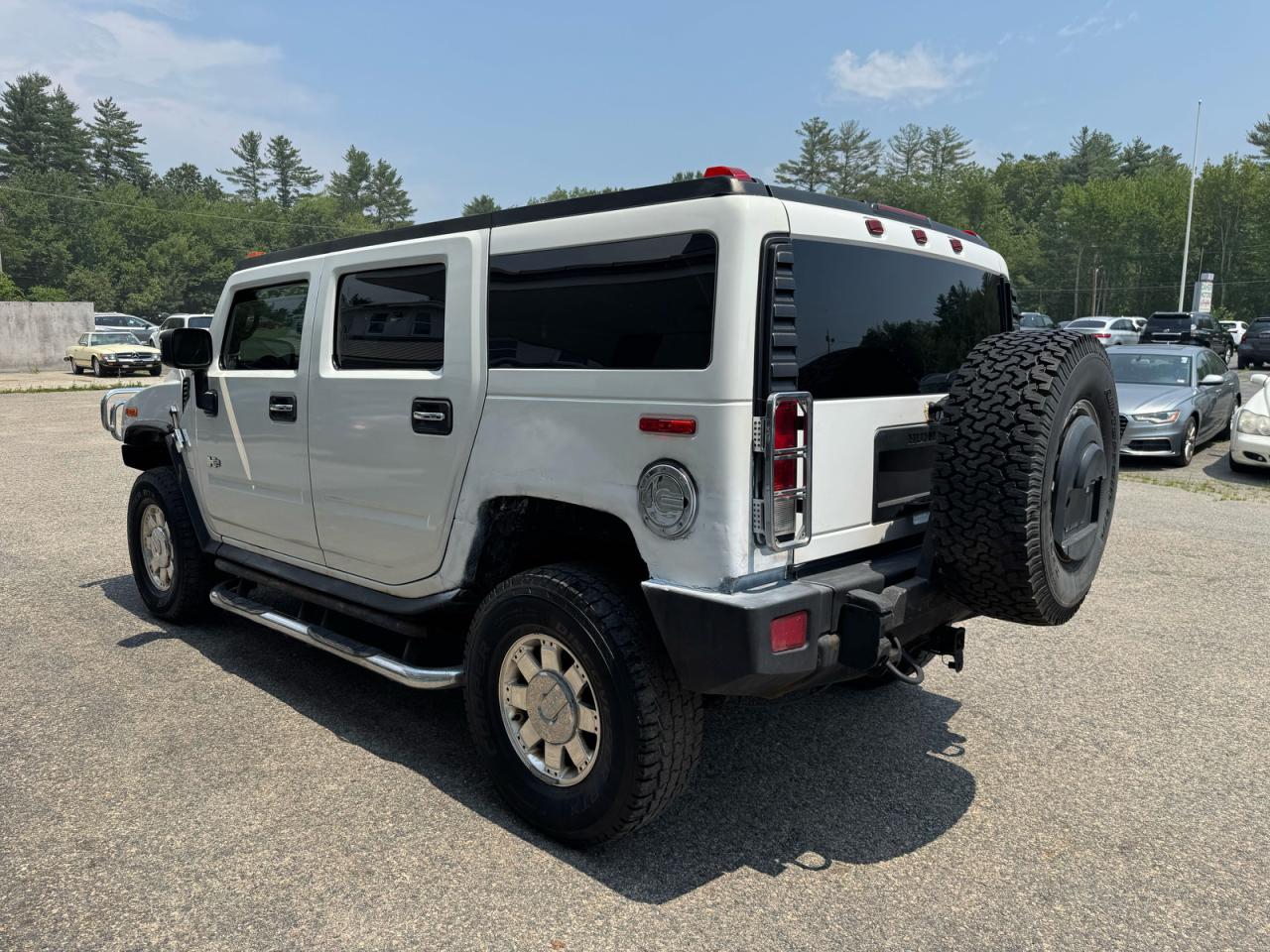 2006 Hummer H2 Белый vin: 5GRGN23U06H106175