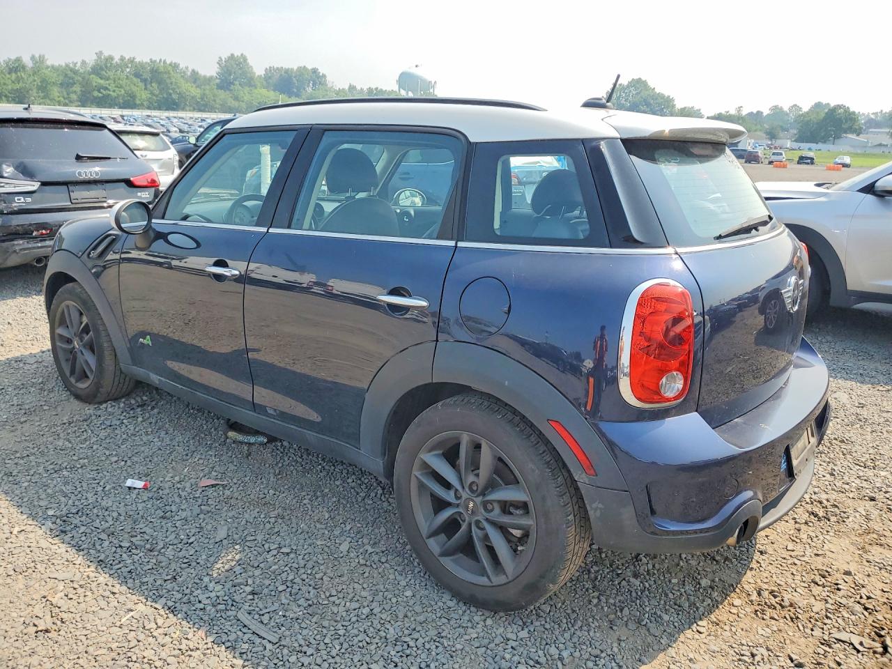 2013 Mini Cooper S Countryman Blue vin: WMWZC5C51DWP33614