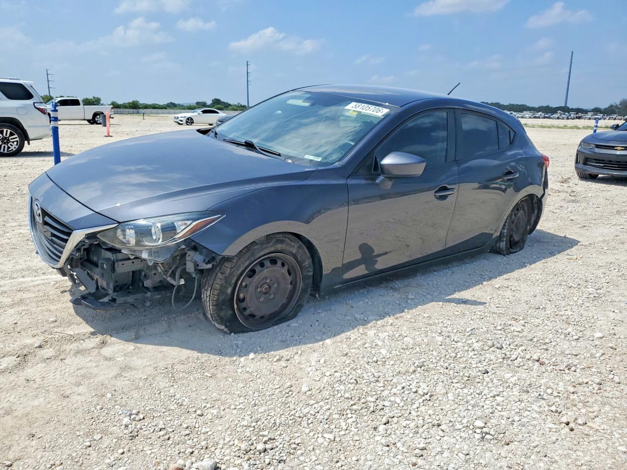 2015 Mazda 3 Sport Серый vin: 3MZBM1K76FM176597