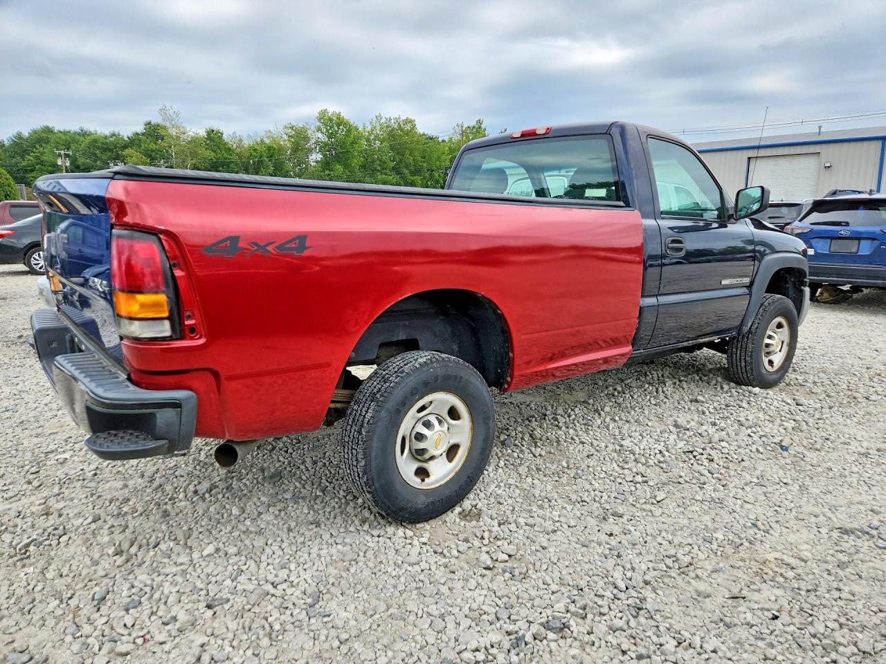 2007 Gmc Sierra C2500 Heavy Duty Blue vin: 1GDHC24U67E121028