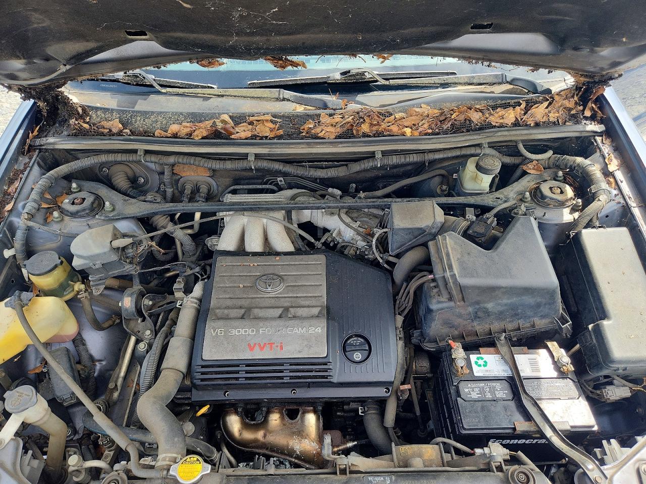 2003 Toyota Highlander Limited Синий vin: JTEGF21A630121261