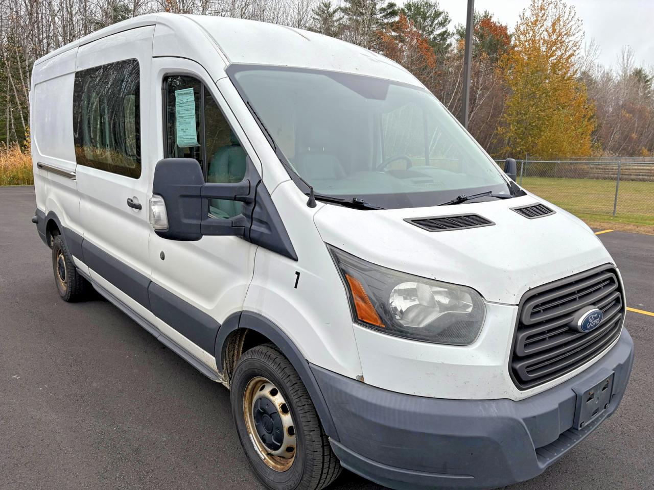 2015 Ford Transit T-250 Белый vin: 1FTNR2CM3FKA00707