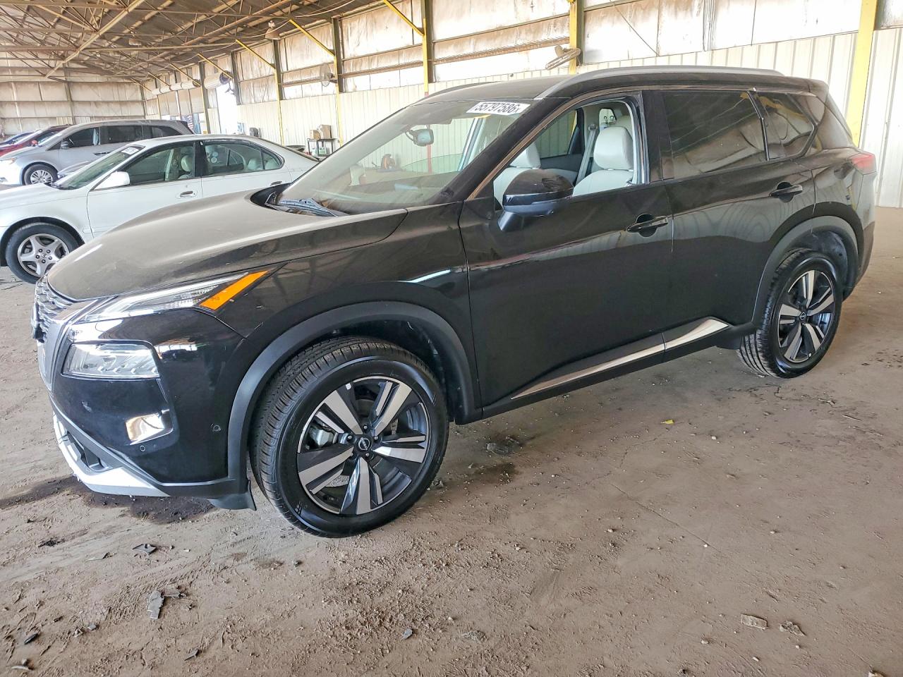 2023 Nissan Rogue Sl Черный vin: 5N1BT3CB5PC793962
