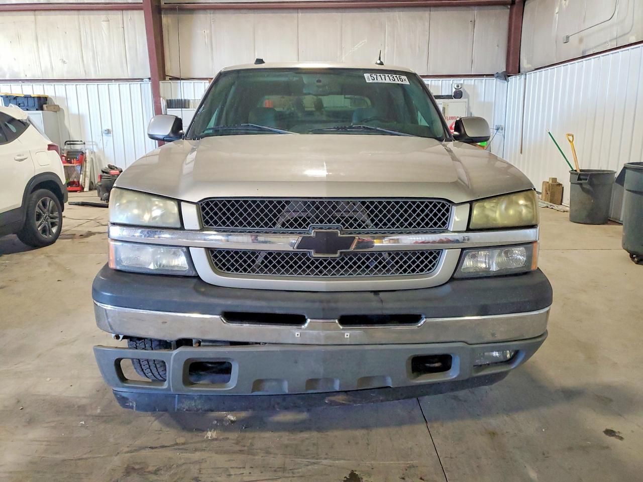 2005 Chevrolet Avalanche K1500 Серебряный vin: 3GNEK12Z55G212386