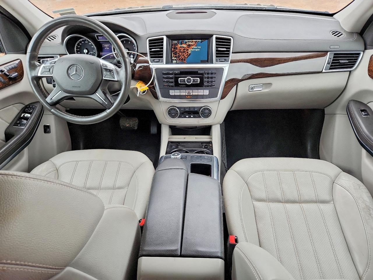 2014 Mercedes-benz Gl 450 4matic Silver vin: 4JGDF7CE3EA353832