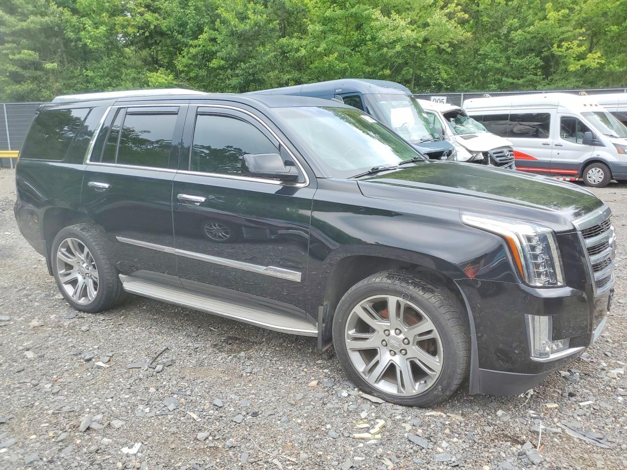 2015 Cadillac Escalade Luxury Black vin: 1GYS4BKJ4FR161206