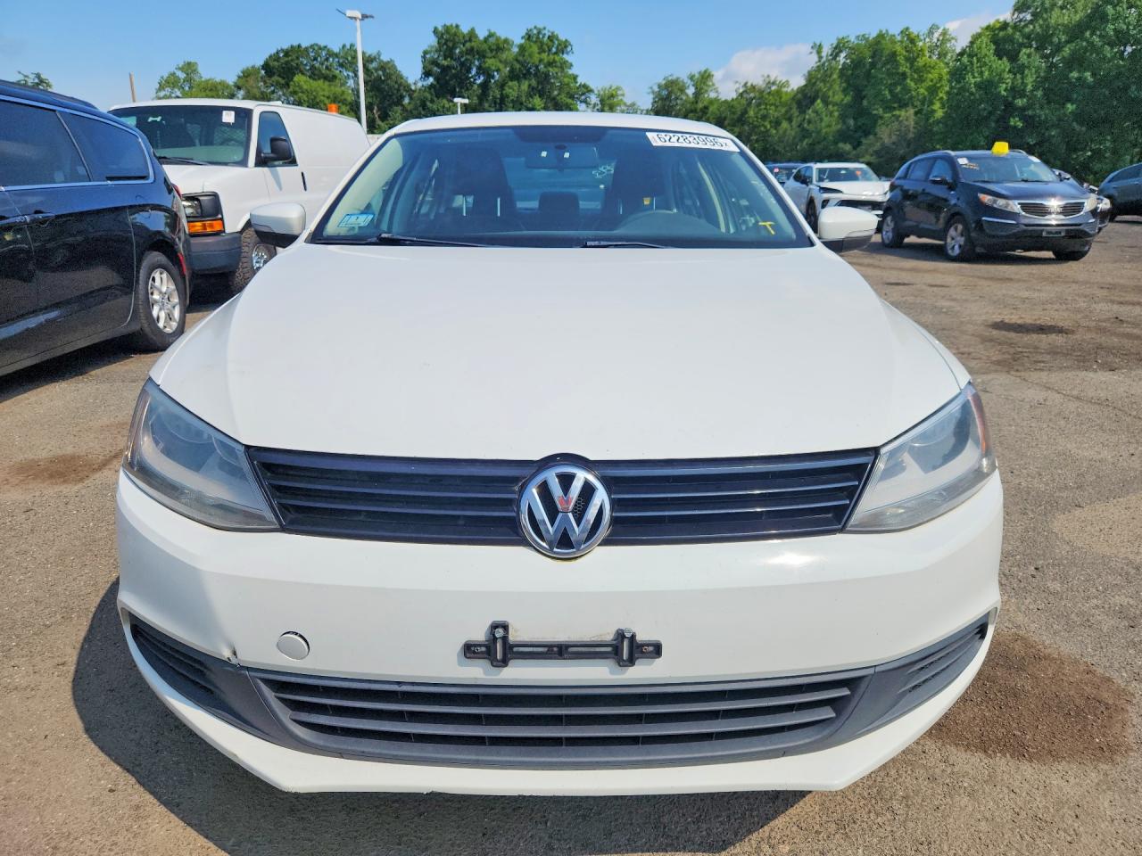2014 Volkswagen Jetta Se Белый vin: 3VWD17AJXEM294572