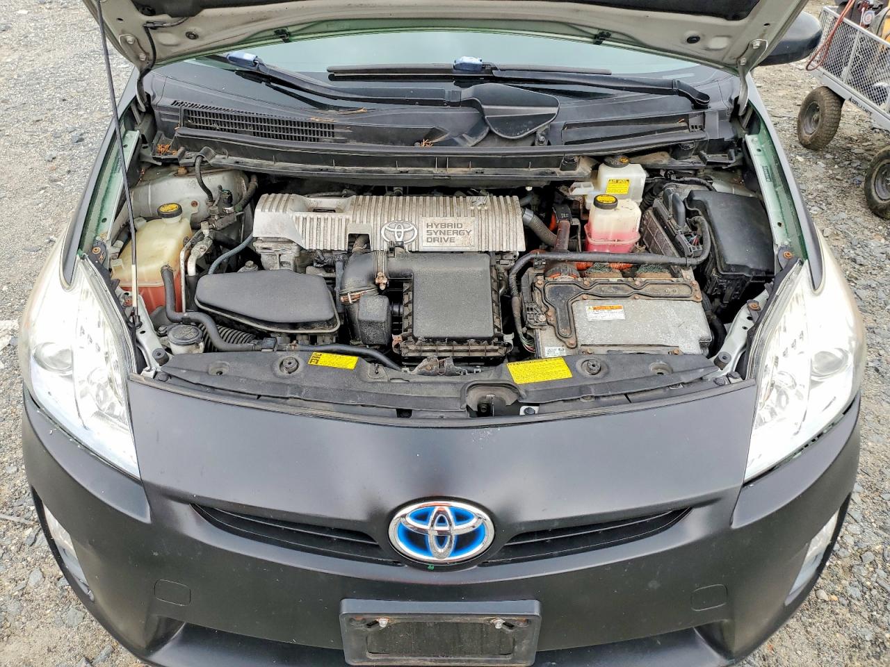 2011 Toyota Prius Two Black vin: JTDKN3DU9B0274650