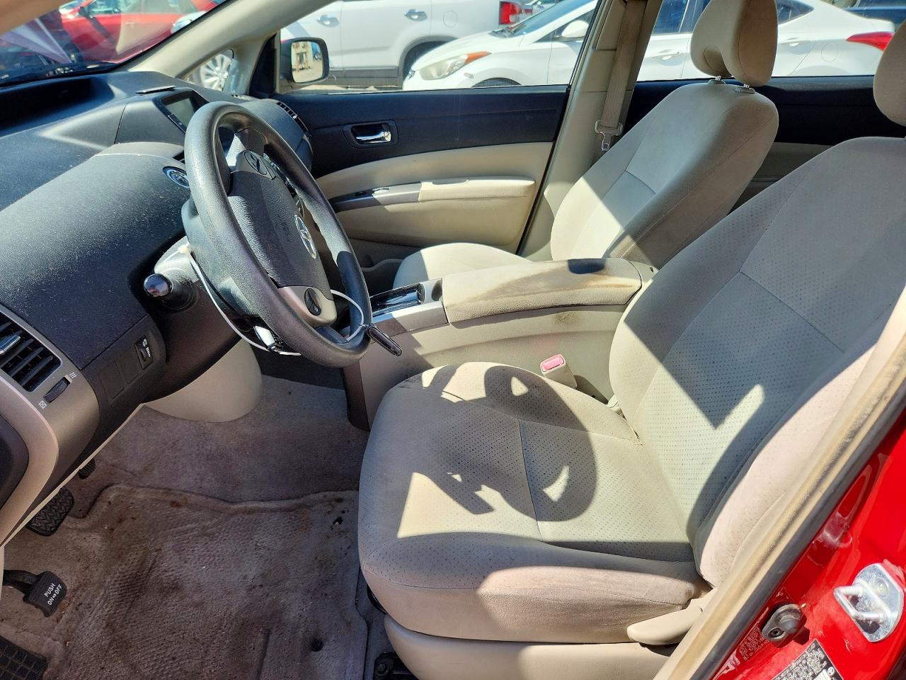 2008 Toyota Prius Red vin: JTDKB20U683348168