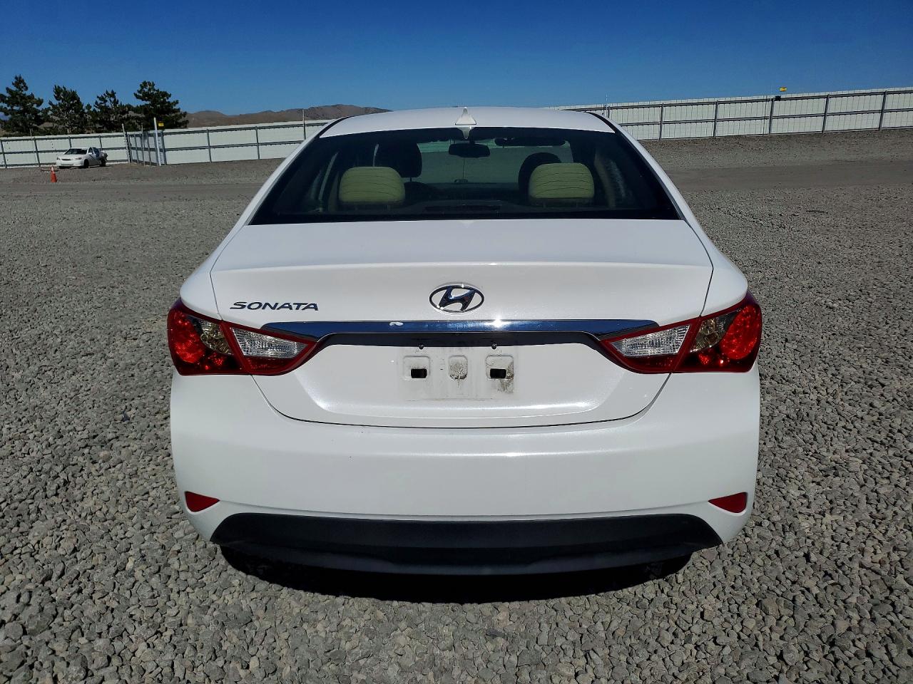 2014 Hyundai Sonata Gls White vin: 5NPEB4AC2EH914924