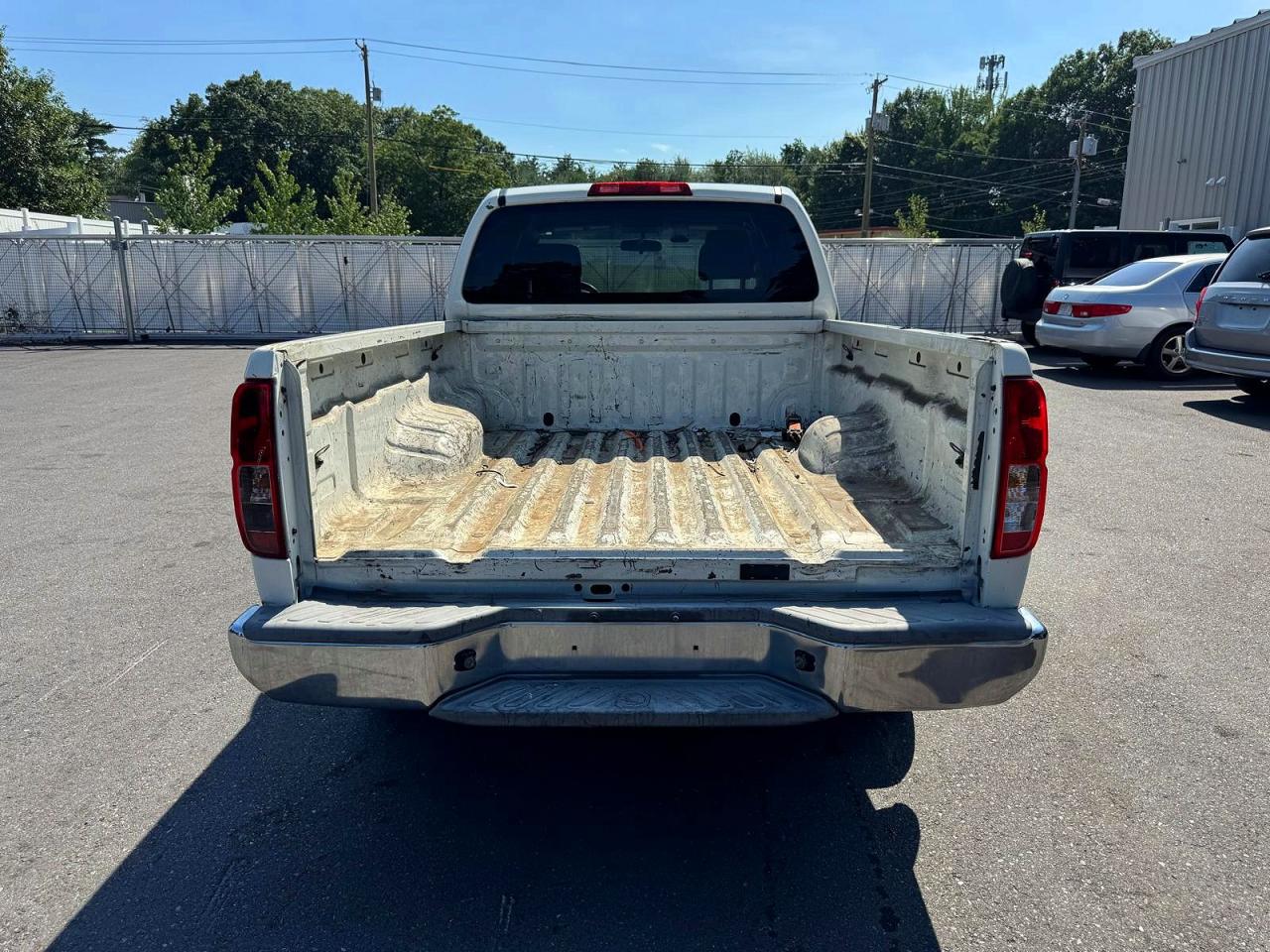 2015 Nissan Frontier S White vin: 1N6BD0CT8FN714616