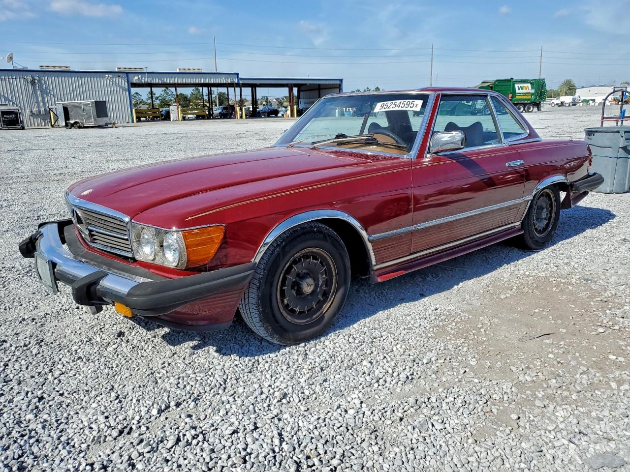 1976 Mercedes Benz 450 Sl Red vin: 10704412031923