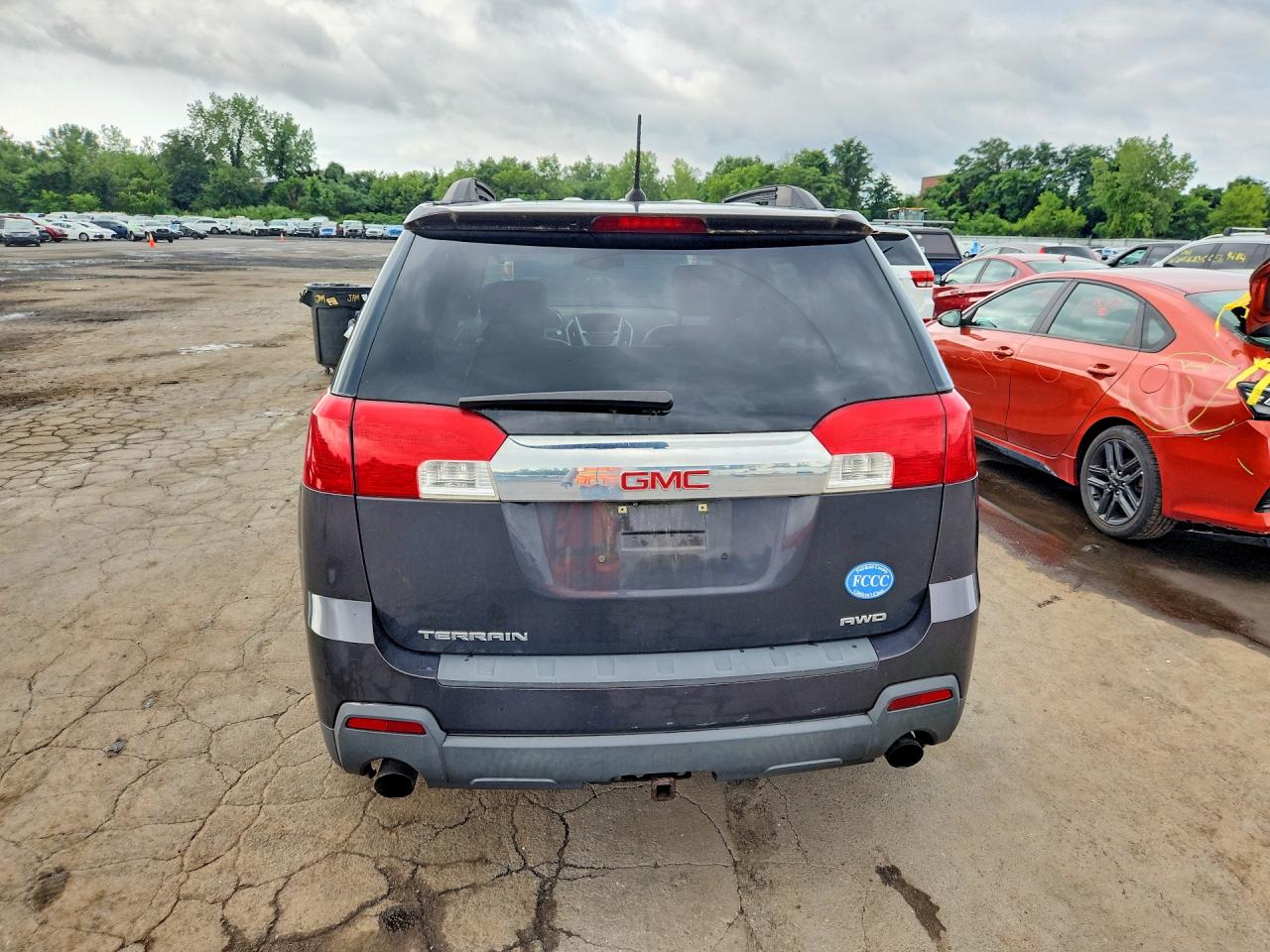 2013 Gmc Terrain Slt Gray vin: 2GKFLVE3XD6359679