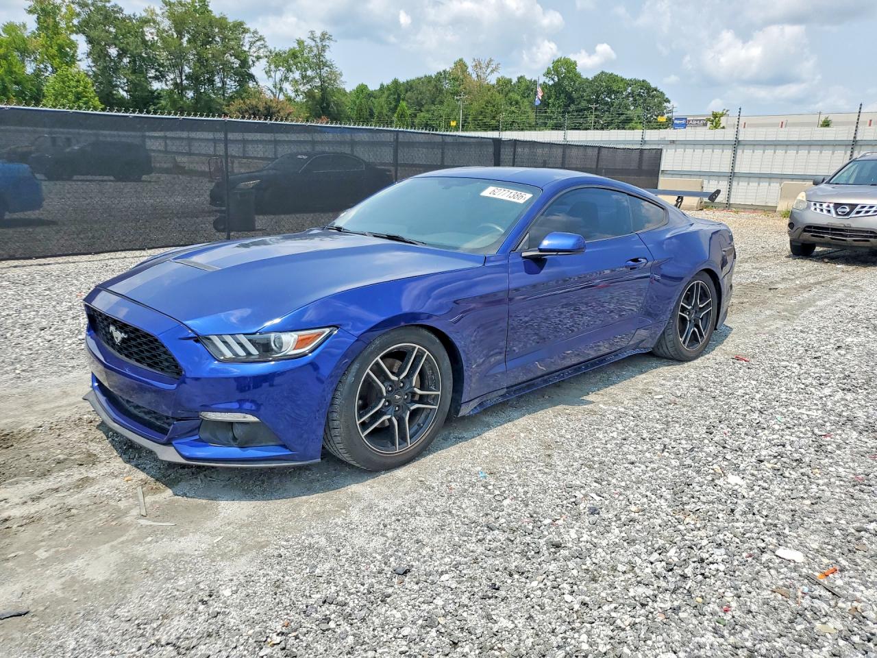 2015 Ford Mustang Blue vin: 1FA6P8AM0F5384935