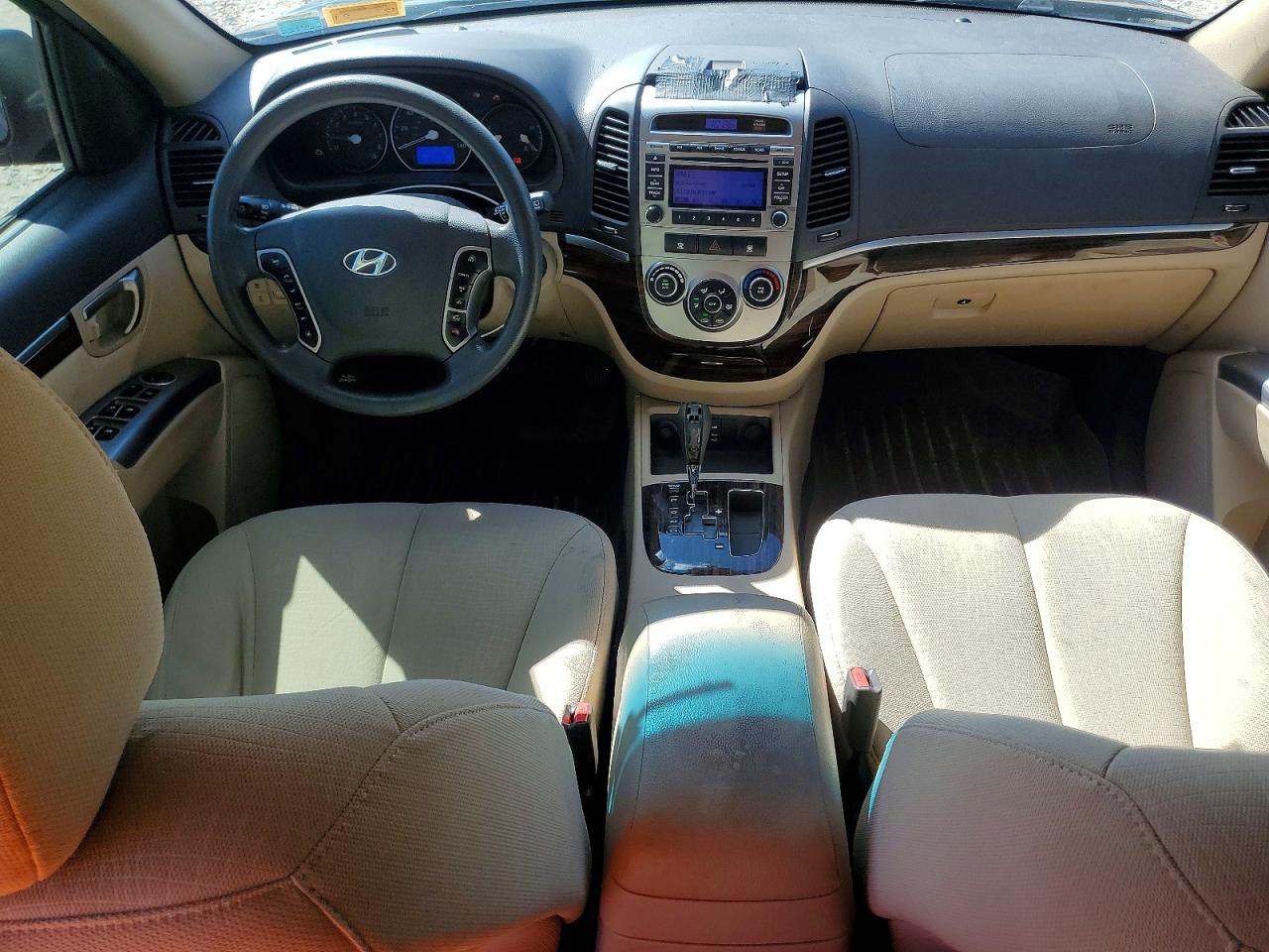 2012 Hyundai Santa Fe Gls Синий vin: 5XYZGDAB8CG103580