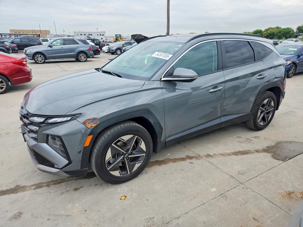 2025 Hyundai Tucson Sel Gray vin: 5NMJC3DE6SH595037