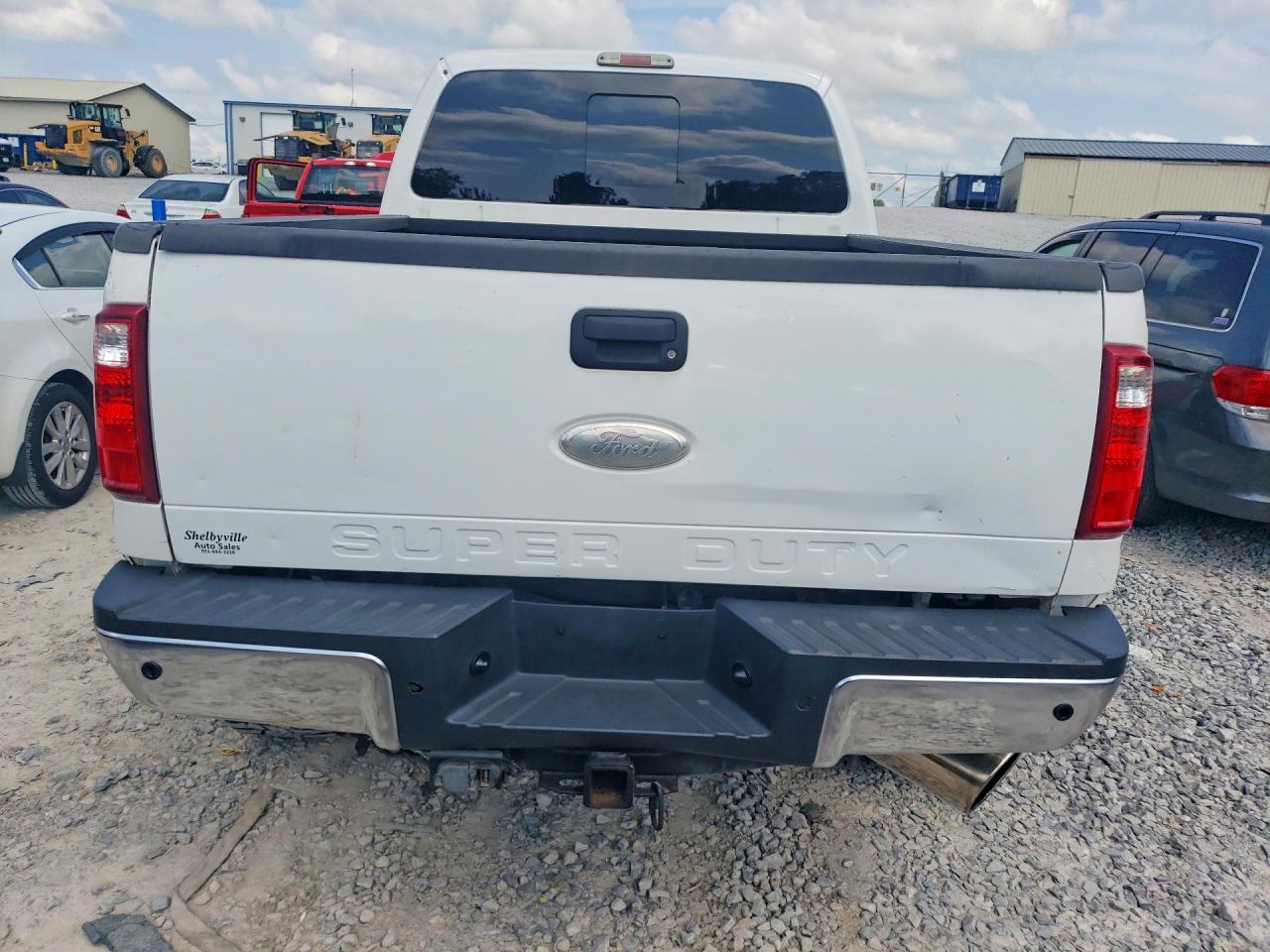 2014 Ford F250 Super Duty Белый vin: 1FT7W2BT8EEA83655