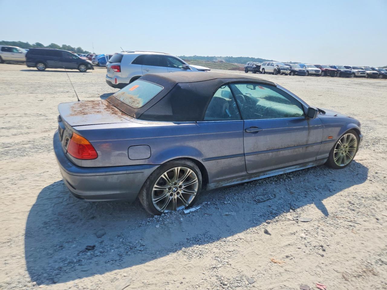 2002 Bmw 330 Ci Синий vin: WBABS53462JU89402