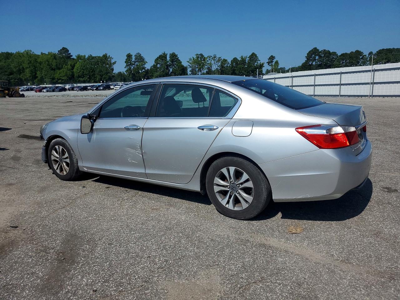 2014 Honda Accord Lx Silver vin: 1HGCR2F36EA247008