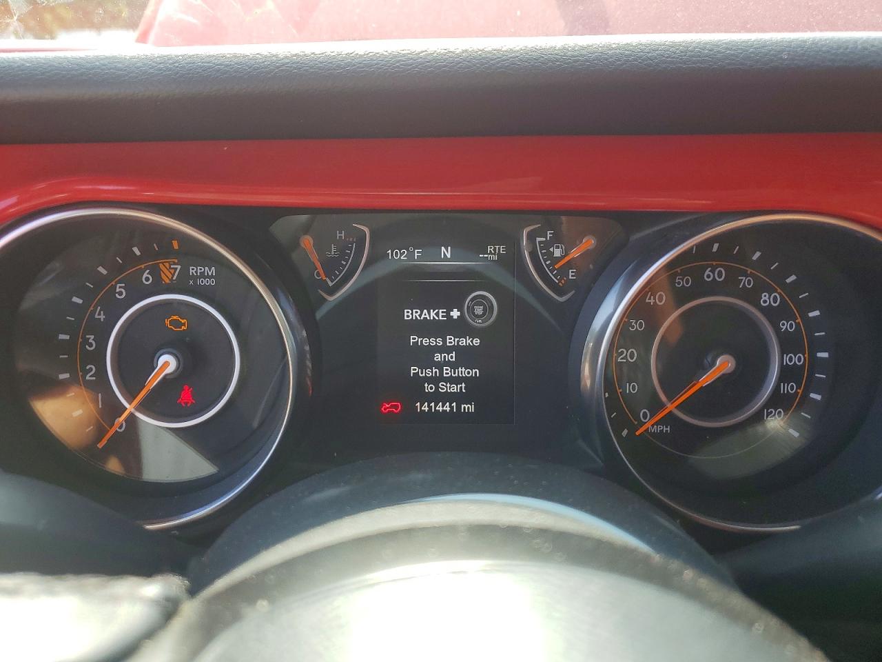 2019 Jeep Wrangler Unlimited Sport Red vin: 1C4HJXDG5KW528214