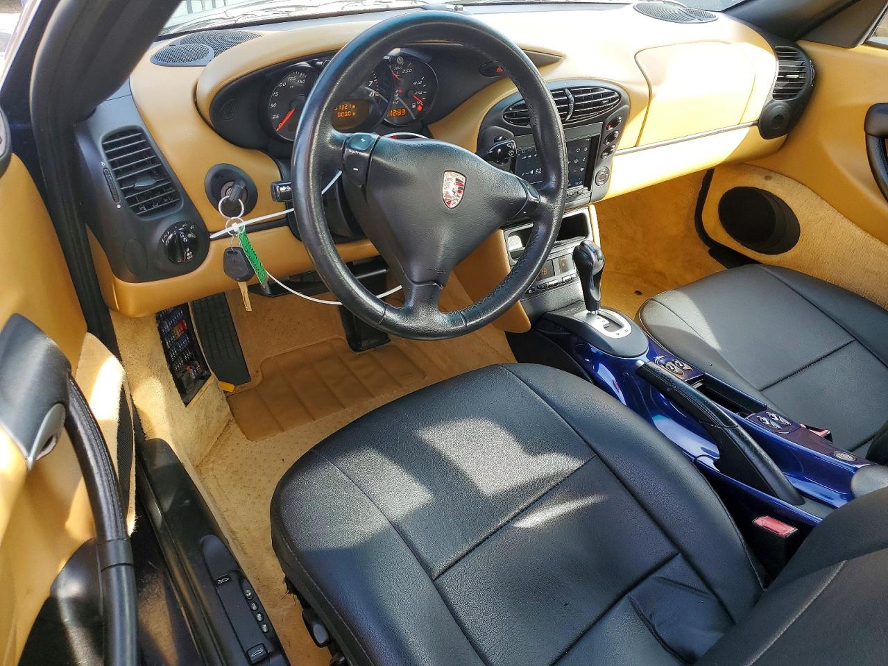 2001 Porsche Boxster Blue vin: WP0CA29831S620183