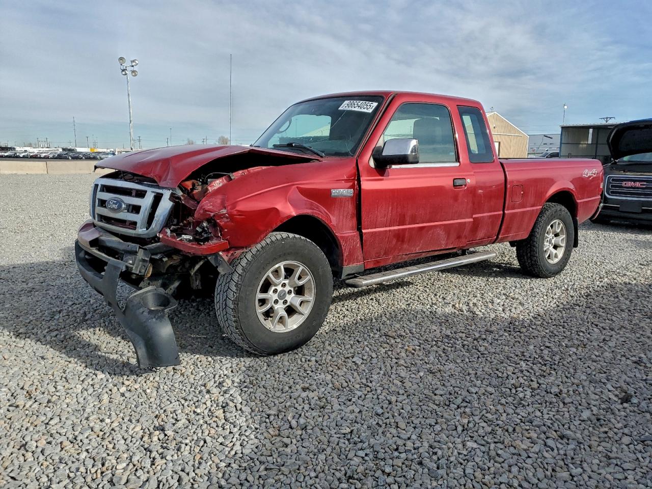 2010 Ford Ranger Super Cab Красный vin: 1FTLR4FE4APA73880