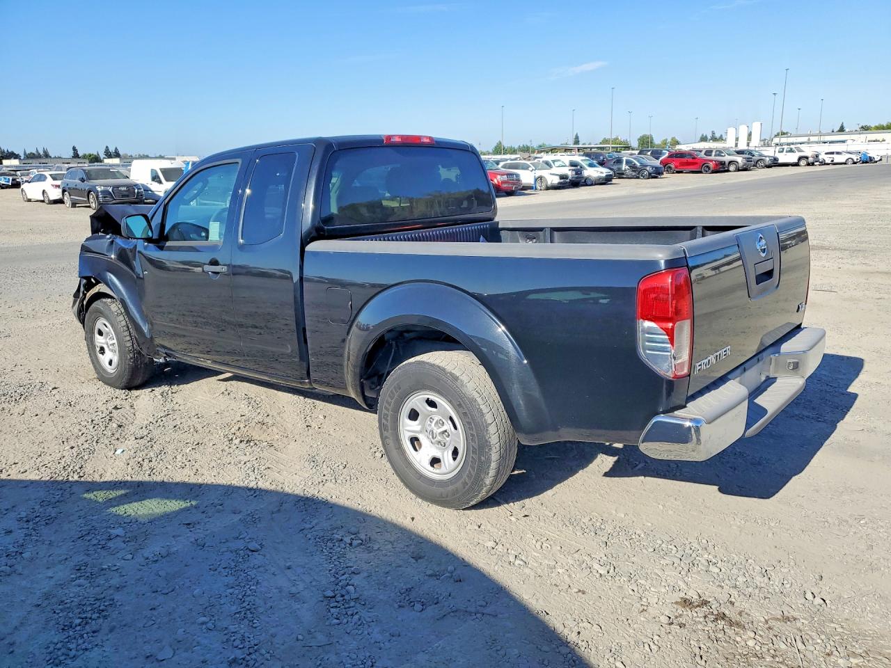 2009 Nissan Frontier Xe Black vin: 1N6BD06T59C418710