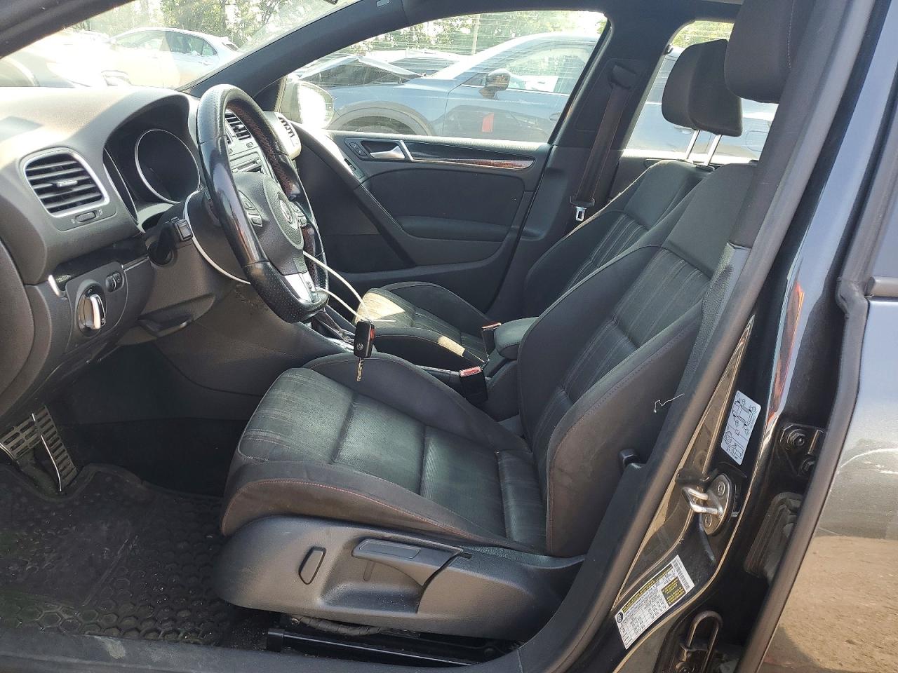 2014 Volkswagen Gti Charcoal vin: WVWHD7AJXEW004133