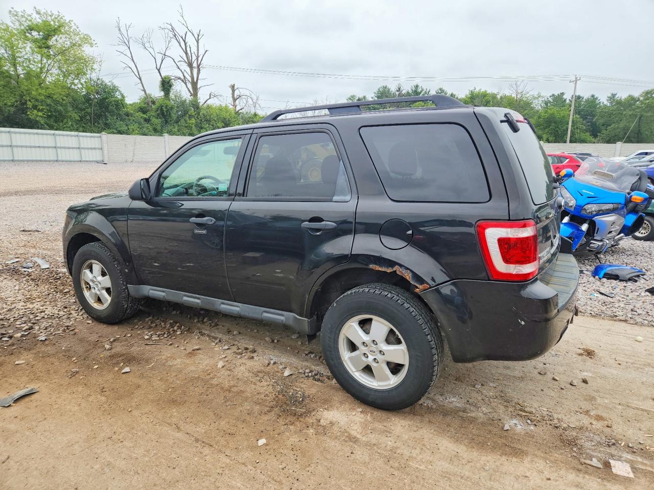 2012 Ford Escape Xlt Black vin: 1FMCU0DG8CKC84684