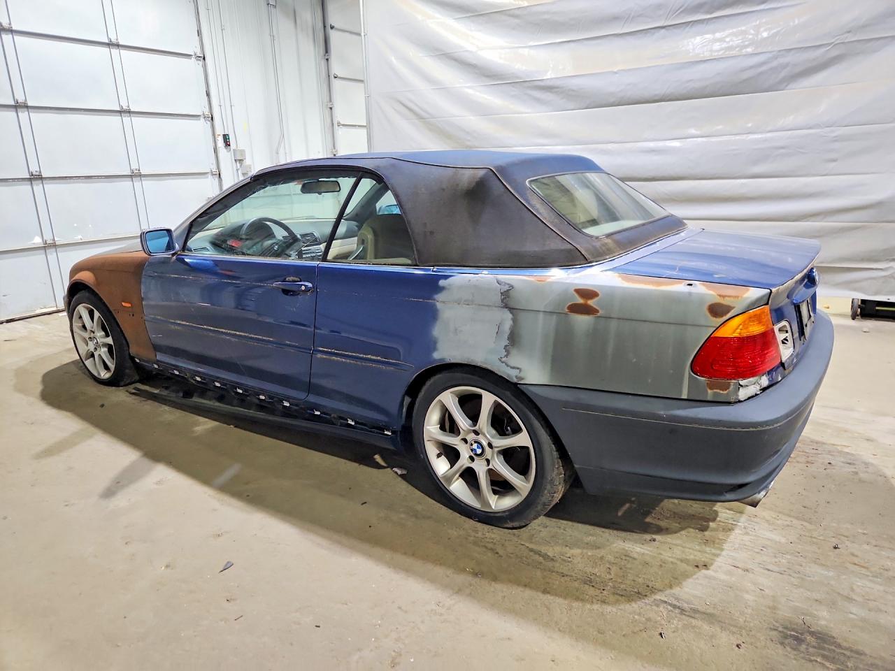 2001 Bmw 330 Ci Charcoal vin: WBABS53481EV87922