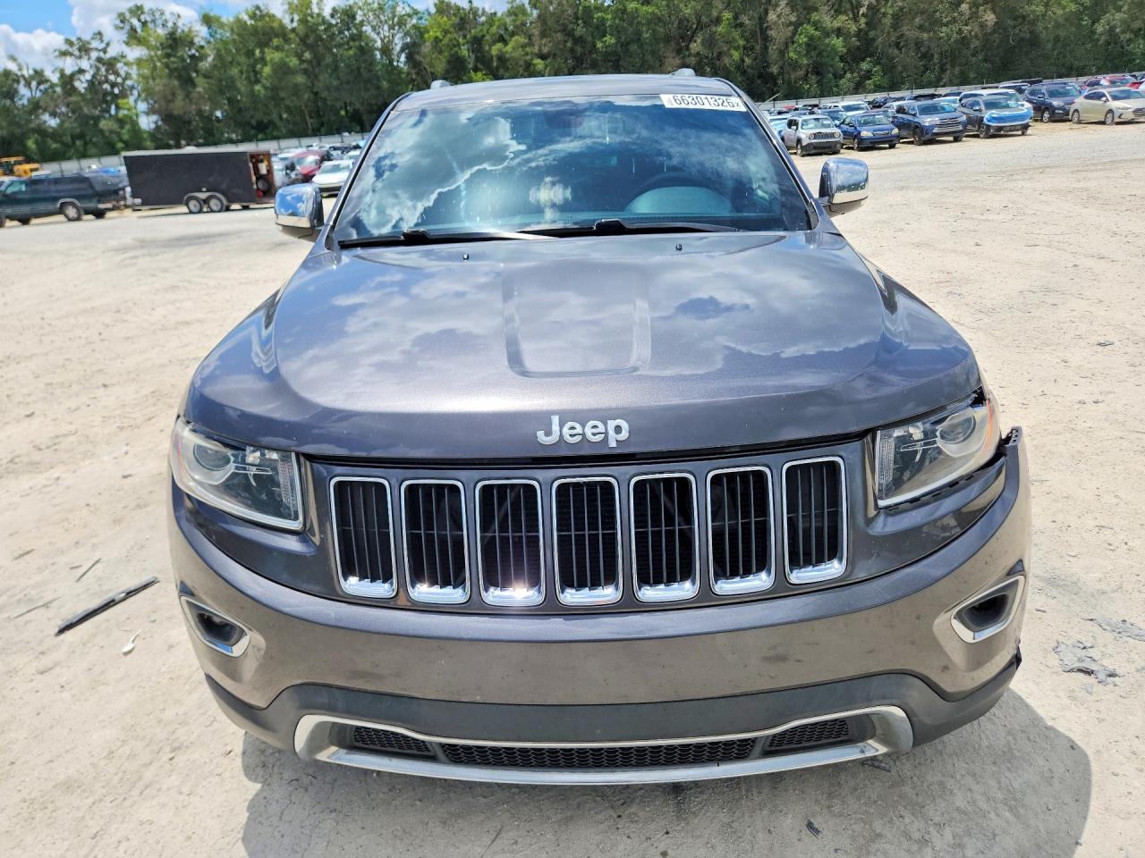2014 Jeep Grand Cherokee Limited Gray vin: 1C4RJEBG5EC442208