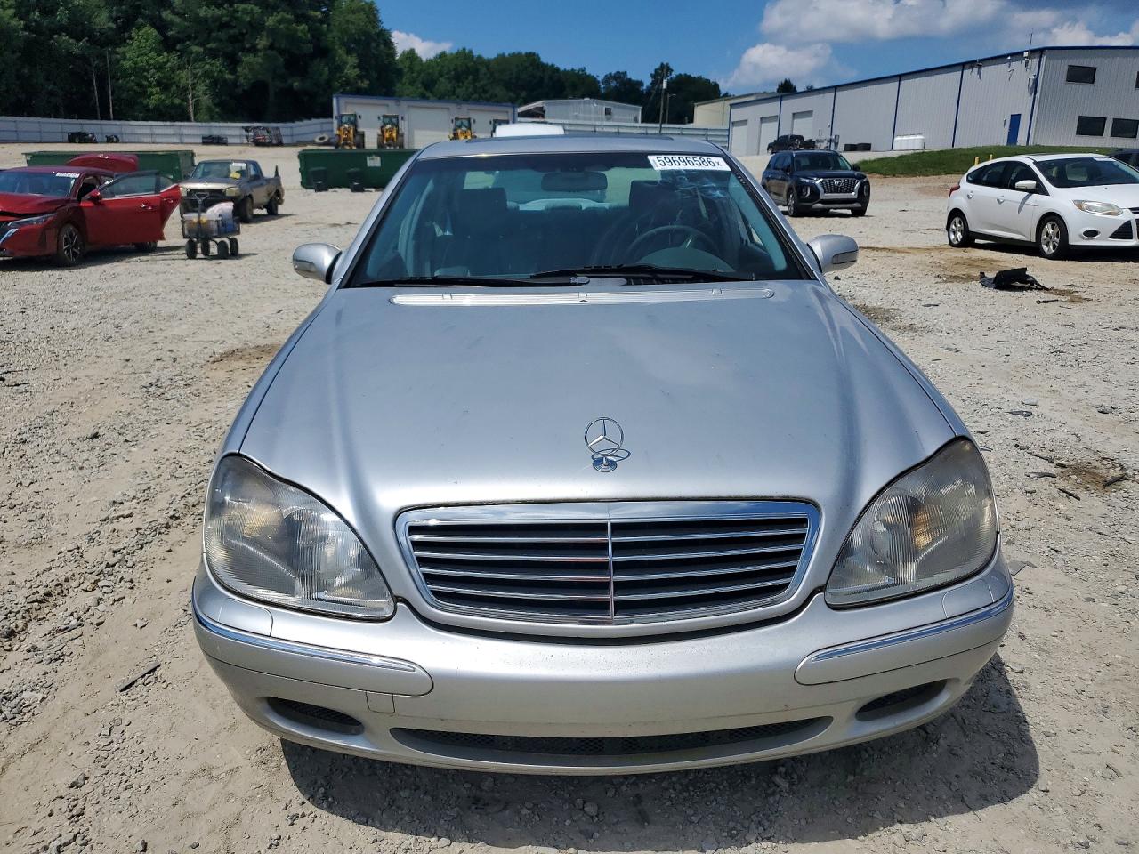 2000 Mercedes-benz S 430 Silver vin: WDBNG70JXYA116314