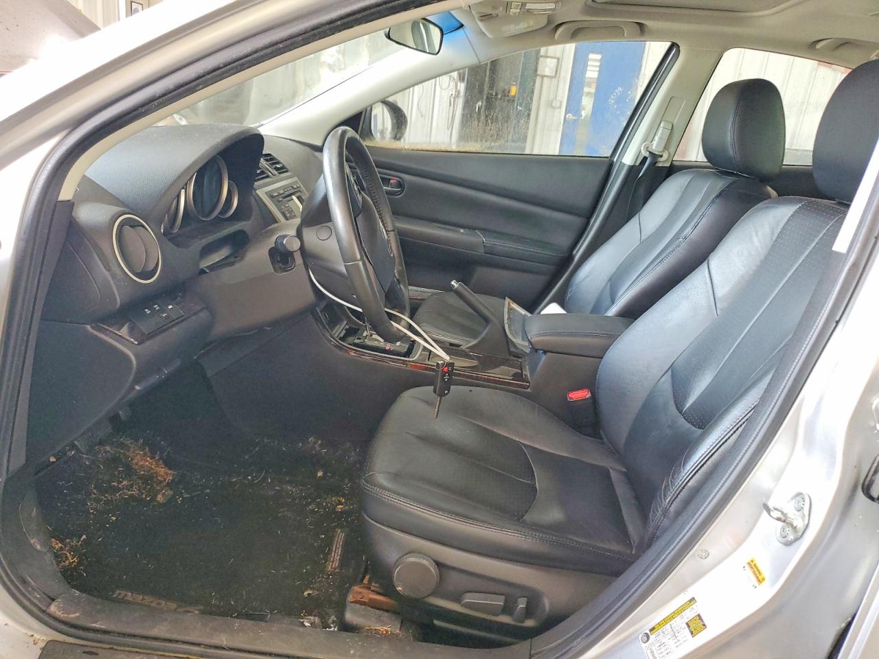 2012 Mazda 6 I Silver vin: 1YVHZ8CHXC5M08354