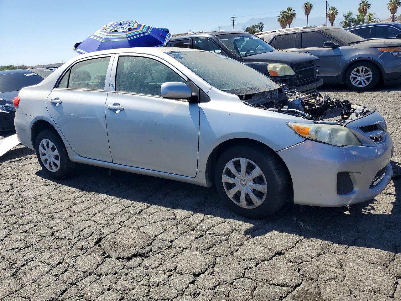 2012 Toyota Corolla L Серебряный vin: 5YFBU4EE2CP037764