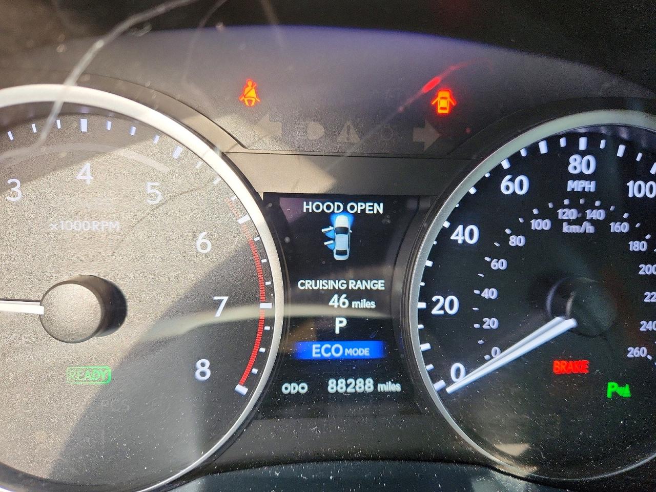2014 Lexus Es 300h Silver vin: JTHBW1GG0E2044915