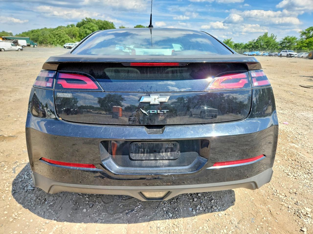 2013 Chevrolet Volt Black vin: 1G1RD6E40DU112007