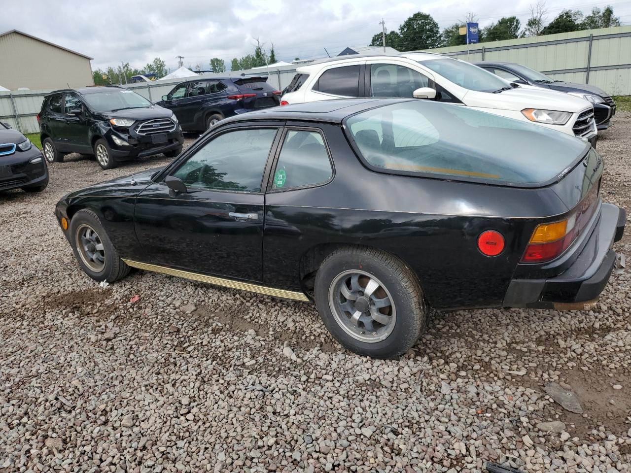 1978 Porsche 924 Black vin: 00000009248205074