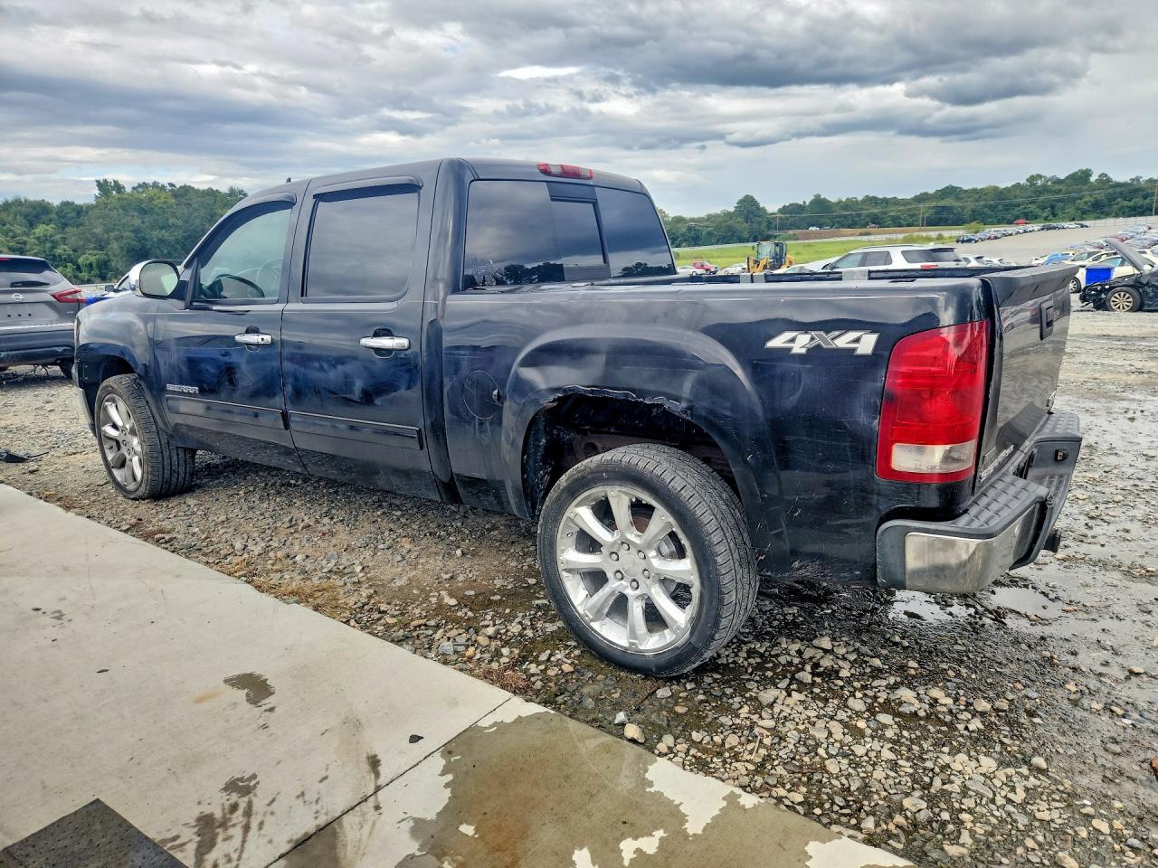 2010 Gmc Sierra K1500 Sle Black vin: 3GTRKVE32AG227219