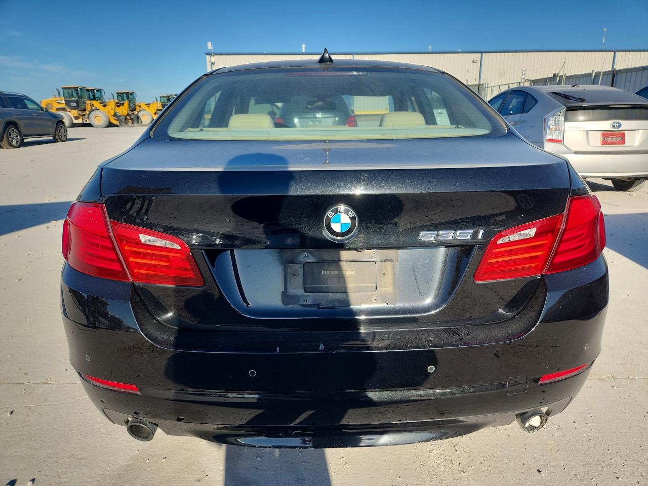2011 Bmw 535 I Black vin: WBAFR7C56BC605784