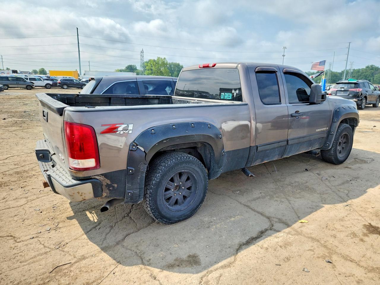 2008 Gmc Sierra K1500 Tan vin: 2GTEK19C381309304
