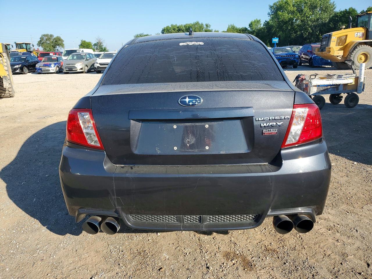2012 Subaru Impreza Wrx Gray vin: JF1GV7E64CG002955
