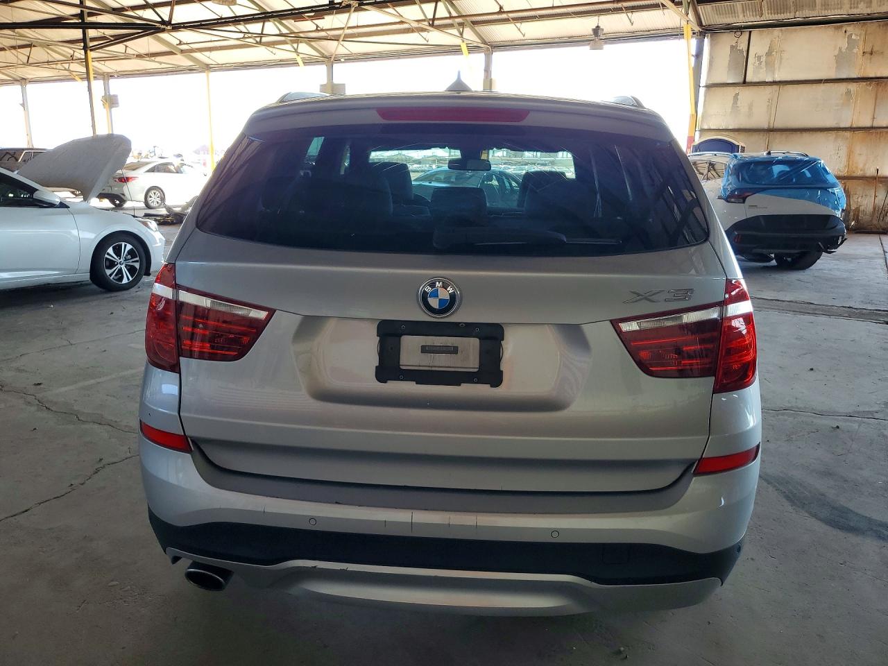2015 Bmw X3 Xdrive28d Серебряный vin: 5UXWY3C50F0E96634