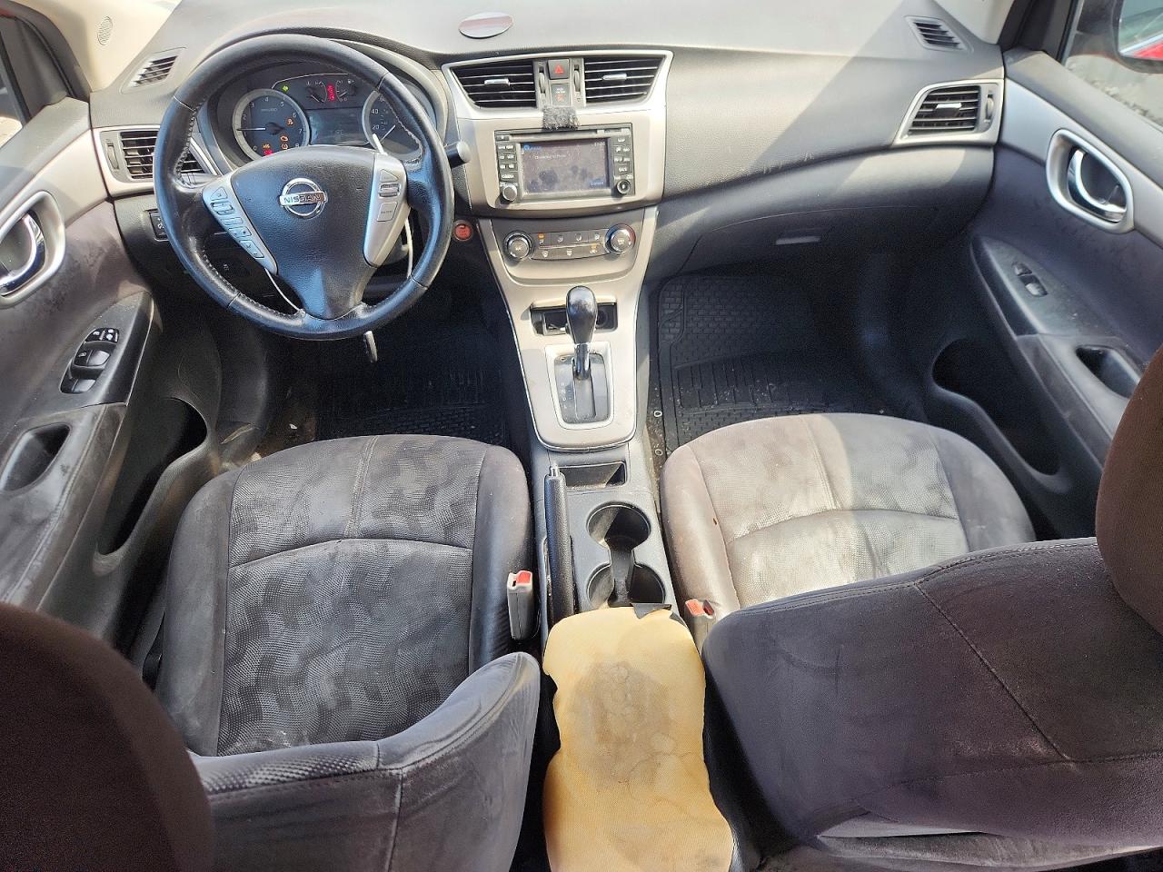 2013 Nissan Sentra S Burgundy vin: 3N1AB7AP8DL662195