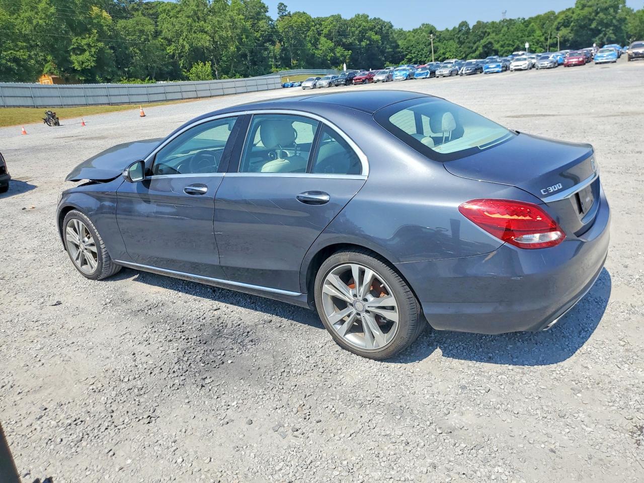 2015 Mercedes-benz C 300 Charcoal vin: 55SWF4JB3FU088535