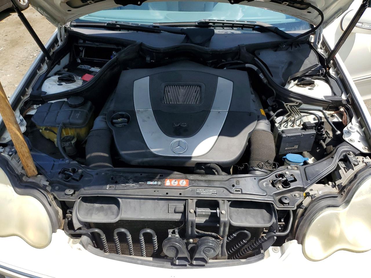 2006 Mercedes-benz C 230 Белый vin: WDBRF52H06A856311