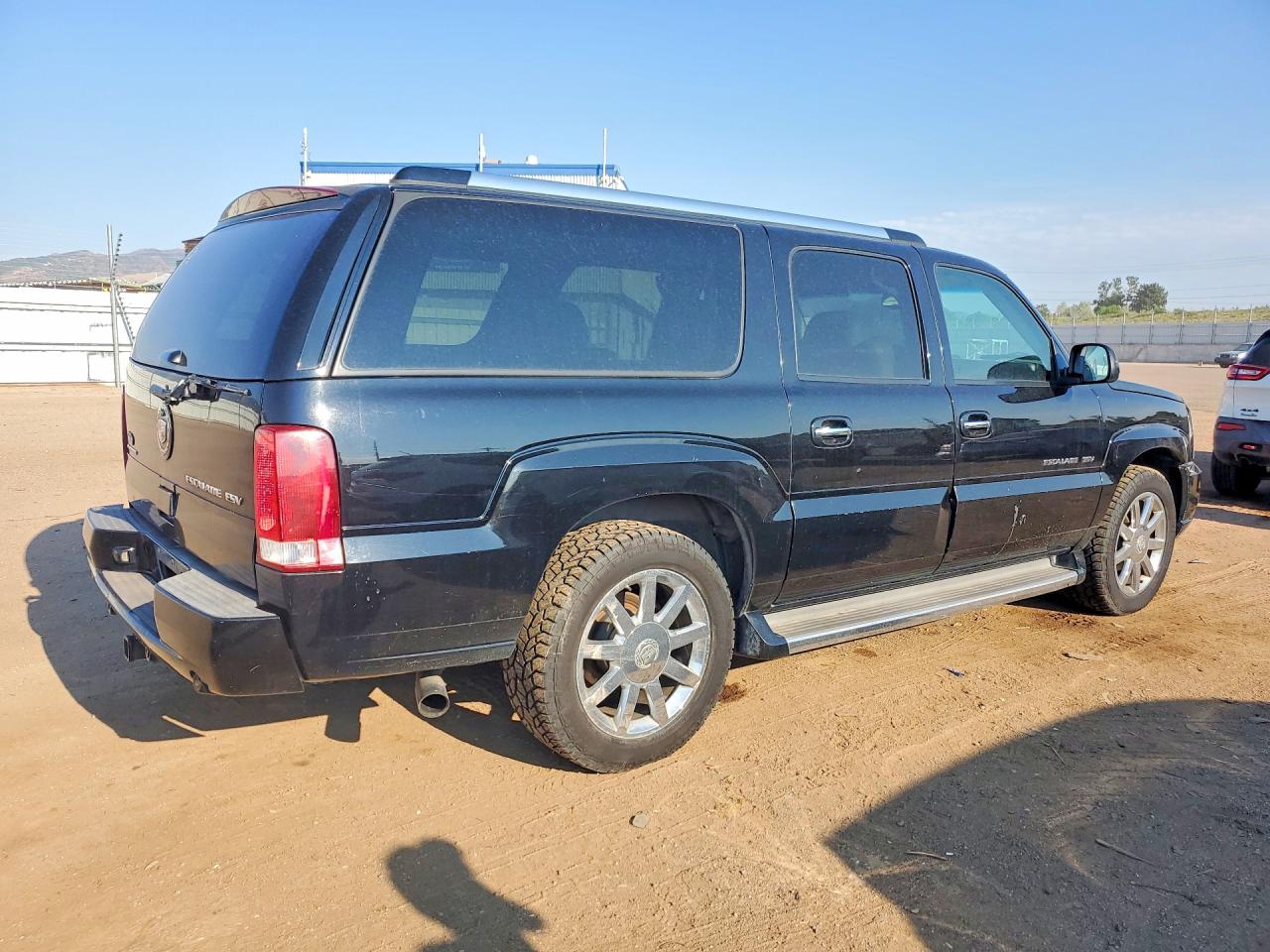 2006 Cadillac Escalade Esv Black vin: 3GYFK66N86G103398