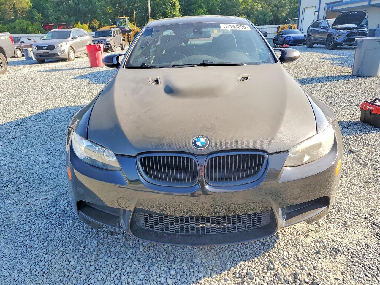 2008 Bmw M3 Black vin: WBSWD93578PY40671