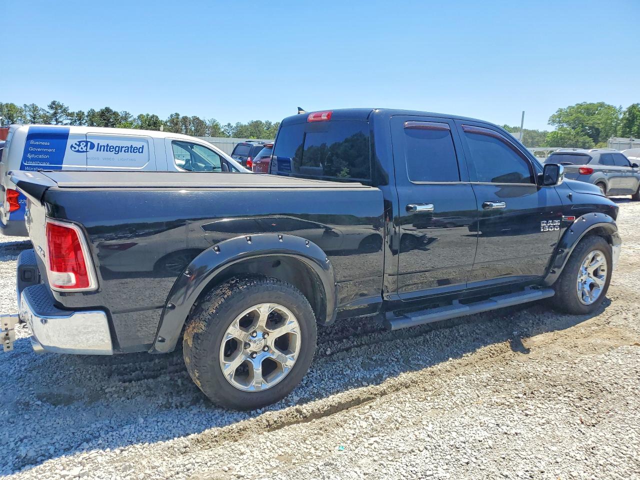 2014 Ram 1500 Laramie Black vin: 1C6RR7JM8ES476863